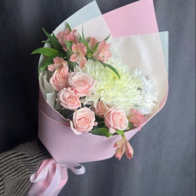 Букет цветов "Де флер"